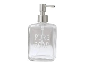 Dispenser vidrio jabones PURE SOAP